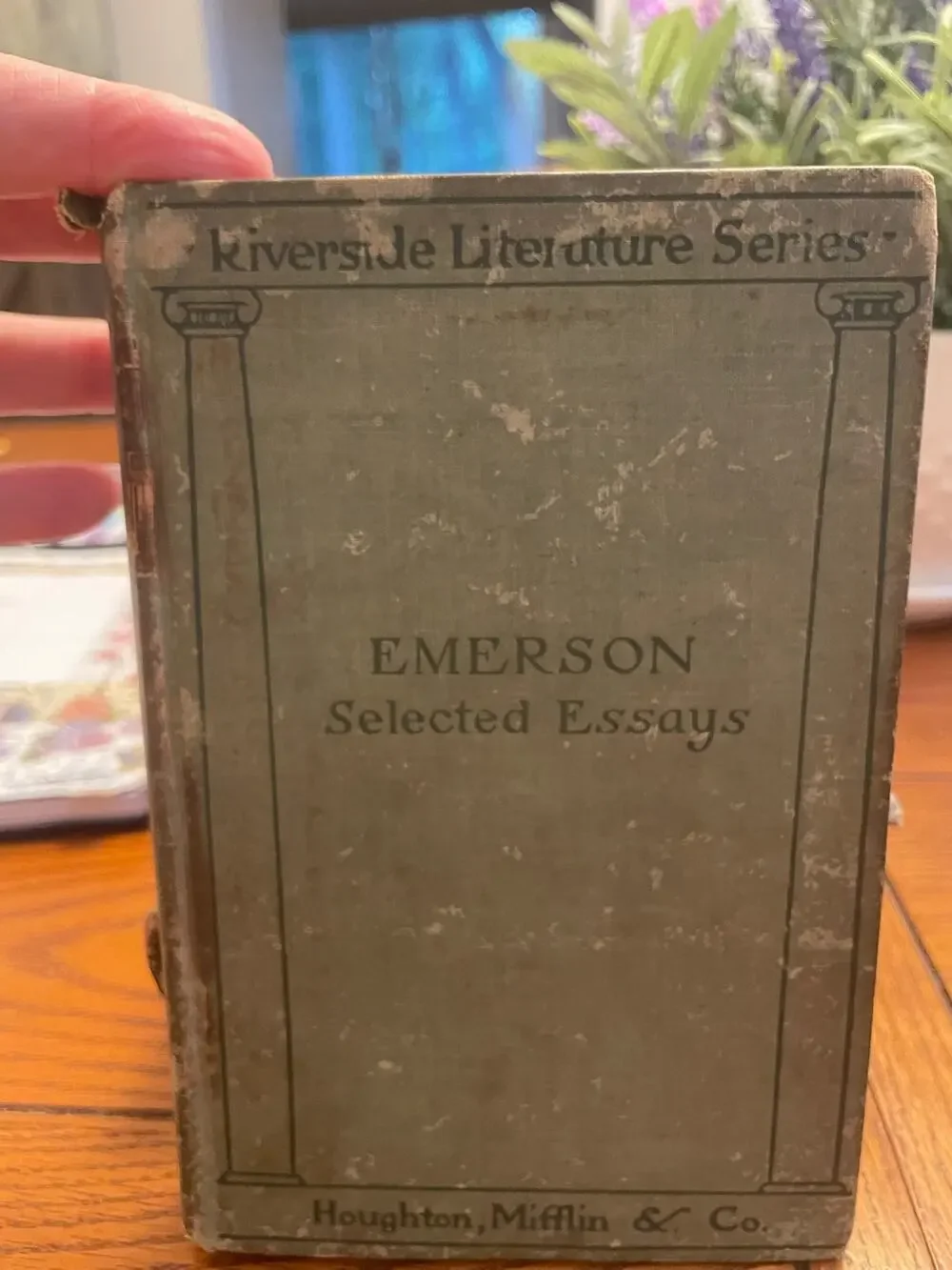 1907 Emerson Selected Essays Riverside Literature SeriesHoughton Mifflin Antique